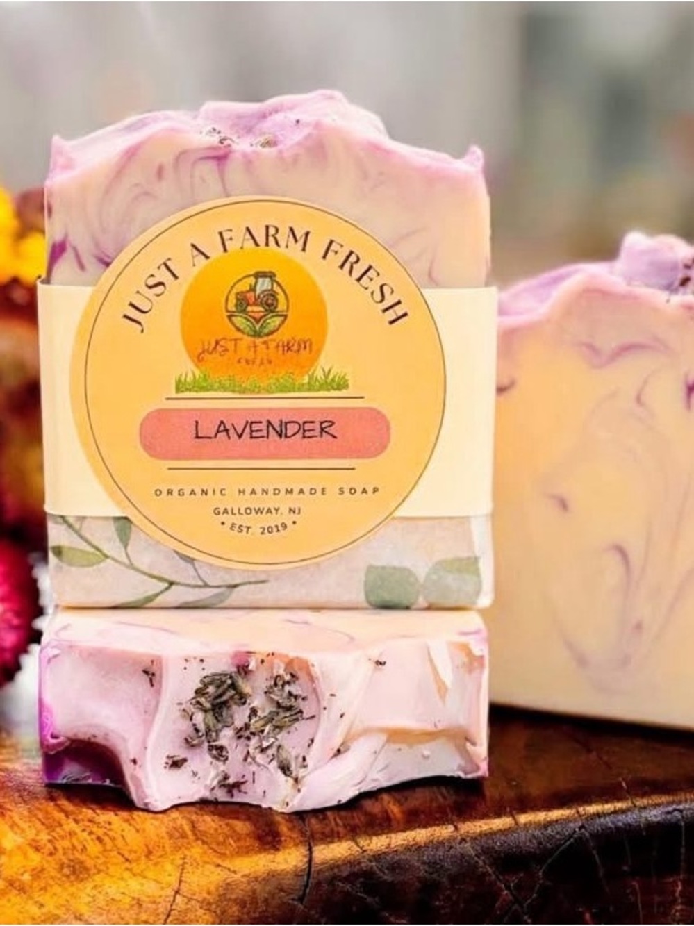 Lavender Hand Soap - Pink & Cream